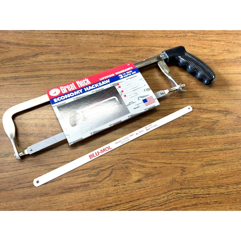 GreatNeck # 50 Hacksaw Frame 12" Blade 3-1/8" Depth Made
