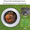 TopHomer 24 Inch Fire Pit Mat Decking Board Fireproof Mat