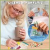 Georgex Organizadoras Medicamentos Piezas Bolsas Pastillas Viajes Bloqueo Deslizante Transparentes