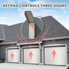 Universal Garage Door Opener Keypad, Compatible with LiftMaster Chamberlain Craftsman