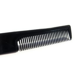 niavida Fork-Backing Comb 19.5 cm Black Special Teeth