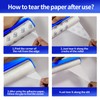 9.84" Large Extra Sticky Lint Roller, 58.3" Long Handle Lint