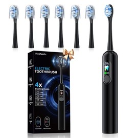 OasiSmile Cepillo de dientes eléctrico sónico para adultos