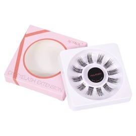 DIY Lash Extension Individual Clusters Volume Eyelash Pack Home Salon