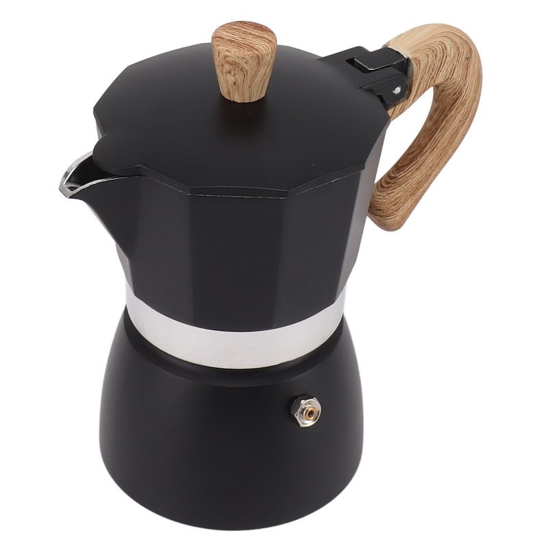 Moka Coffee Pot Octagonal Aluminum Classic Portable Hand Brewing Coffee