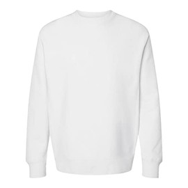 Independent Trading Co. - Legend - Premium Heavyweight Cross-Grain Crewneck Sweatshirt - IND5000C - XL - White