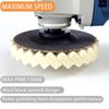 YUQAFQE 8 Pcs Wool Polishing Wheel and Compound Set Includes