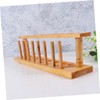 BUGUUYO Wooden Test Tube Rack Holder Stand Sturdy Design for