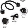 8 Packs Magnetic Curtain Tiebacks for Drapes, Decorative Drape Tie