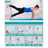 VeloGo 7-Piece Ankle Weights & Resistance Bands Set for Women/Men