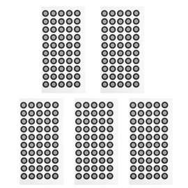 5sheets Reflective Marker Points for Scanning High Reflective Tear Resistant Film Marking Points for Scanner Easy to Use Tracking Dots Lightweight Film Markers