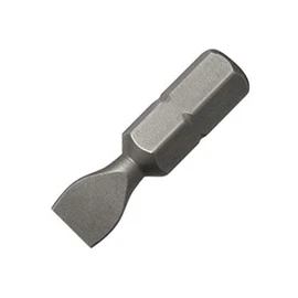 Trend Snappy 25mm Long Slotted Insert Bits, Pack of 3, 4.5mm x 0.6mm, Ideal for Traditional Slotted Screws, SNAP/IS45/3