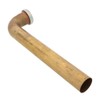 1-1/2" x 12" Rough Brass Slip Joint Waste Bend, 22