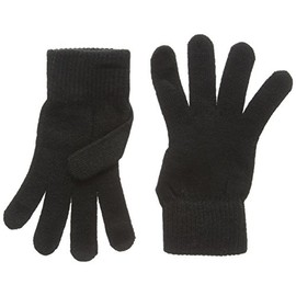 Adults magic stretch gloves in black. Ideal winter wear.