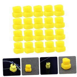 BESPORTBLE 100Pcs Saltwater Fishing Baits Professional Fake Lures with Vivid Corn Grain Appearance for Bass Trout Fishing Practical Tackle for Seasons