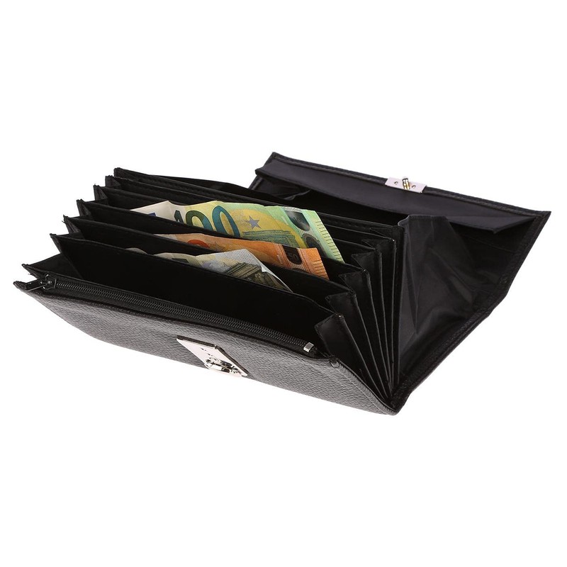 Christian Wippermann Large Gastro Waiter's Wallet Black
