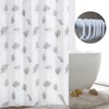 Waterproof Bathroom Shower Curtain White / 180x180cm