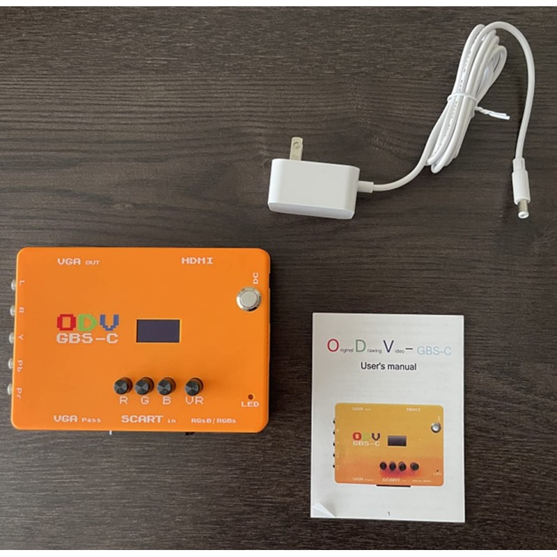 GAMEBANK-web.com 【Retro Game Revolution - RGB21 Conversion Cable Included】ODV GBS-C
