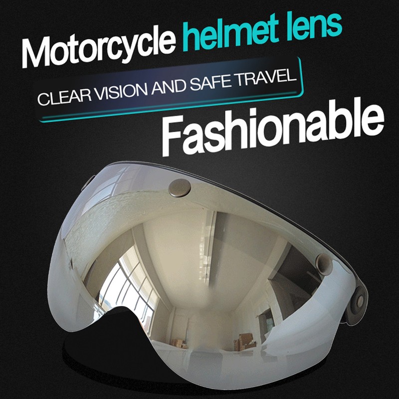 Motorcycle Anti-UV Anti-Scratch Helmets Lens Fashion Visor Wind Shield Lens