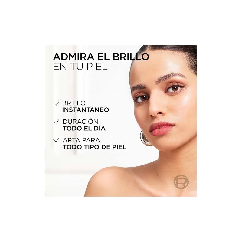 Iluminador Le Glass Highlighter Stick 630 Glowy Creme Chic L´oréal