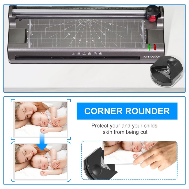 7 in 1 Thermal Laminator Machine 11X17 with 70 Letter