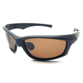 SPEED ADDICT FLEXIBLE NOSE PAD POLARIZED SUNGLASS, Matte black × polarized brown