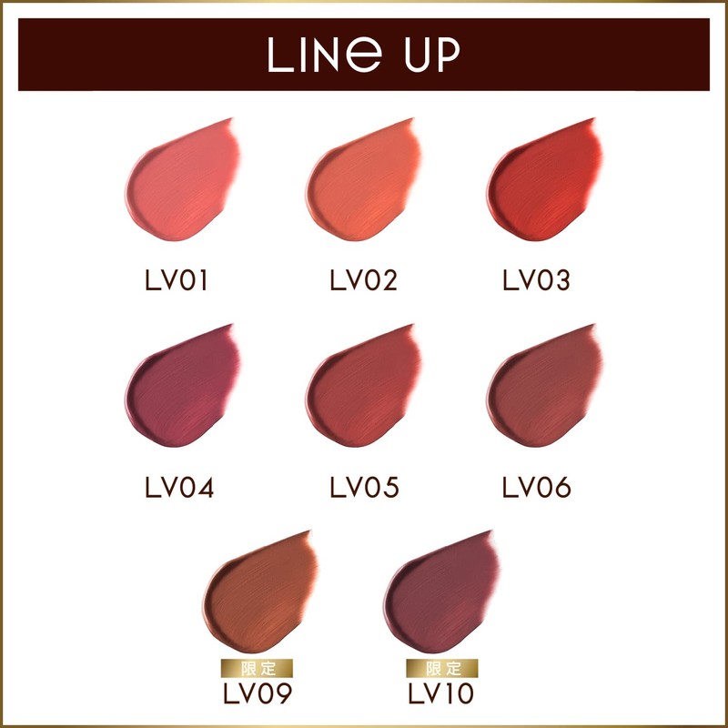 Excel Lip Velvetist, LV10 Gliot Cherry, Matte Liquid Lipstick