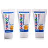 Nenedent Kinder Zahnpasta ohne Fluorid, 3 x 50 ml
