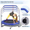 SereneLife Portable & Foldable Trampoline - 40" in-Home Mini Rebounder