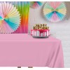 DecorRack 2 Rectangular Tablecloths BPA-Free Plastic, 54 x 108 inch,