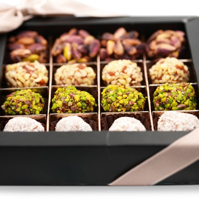 Andy Anand's No Sugar Added Natural Truffles Gift Box, Fresh