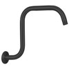 Voolan 13 Inch Shower Head Extension Arm with Flange, S