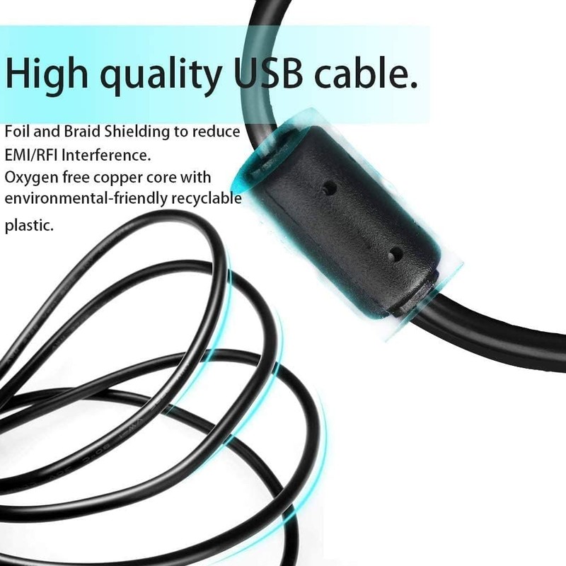USB Cable Replacement UC-E6 UC E16/E17 Data Cable Compatible with