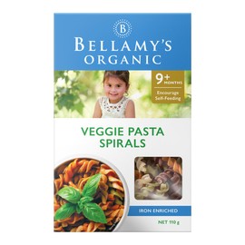 Bellamy's Organic Veggie Pasta Spirals