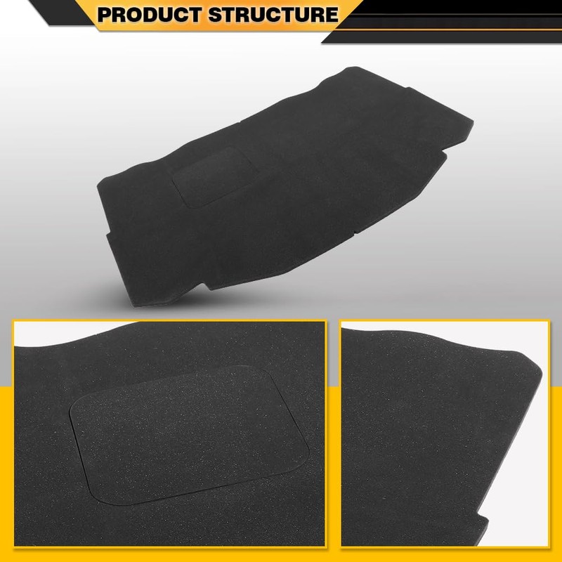 Hood Insulation Pad Compatible with Benz W124 E Class 1990-1995,300CE
