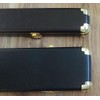 Brass Plated Leather Cue Case Corner Protectors (for rounded corners)