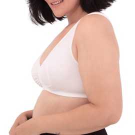 Leading Lady Meryl Cotton Front-Closure Comfort & Sleep Bra - Comfy Cotton Sleep and Leisure Bras For Women.