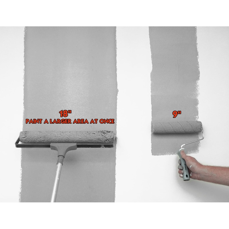 ROLLINGDOG 18" Paint Roller Covers - Large Paint Roller Sleeves