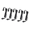 5pcs 4.9ft Deck Light Extension Cable IP67 Waterproof Extension Cord