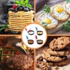 4Pack Egg Rings for Frying, Stainless Steel Egg Rings with