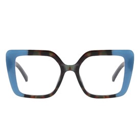 Shiratori Blue Light Blocking Glasses with Rectangle Frame and Chic Preppy Look for Women ， Advanced 99% Blue Light Blocking Computer Glasses Blue