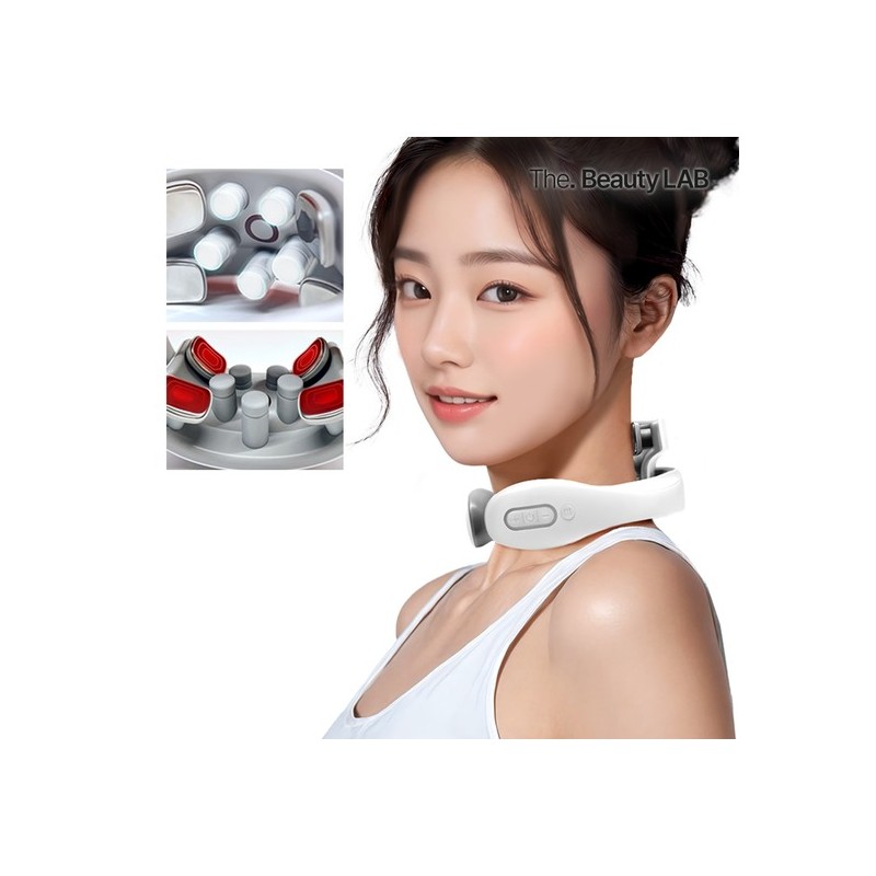 The Beauty Lab Neck Machine Thermal Low-Frequency EMS Neck Massager