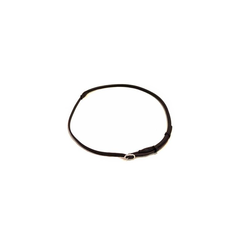 Leather Neck Ring Neck Strap Round for Horses Adjustable Colour