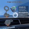 Gahenwo Magnetic Car Phone Holder with Suction Cup, 360° Rotatable