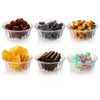 HillSpring Small Glass Bowls for Dessert, Snack, Fruit, or Nuts,