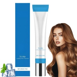 Scalp Cooling Hair Ampoule,Hair Loss Serum,Ha-Ir Density Serum,Scalp Protector,Sca-Lp Se-Rum For Dry Sca-Lp,Strengthen & Grow,Keeps Clean And Non-Greasy,Improves Shine,Lightweight,Exfoliate