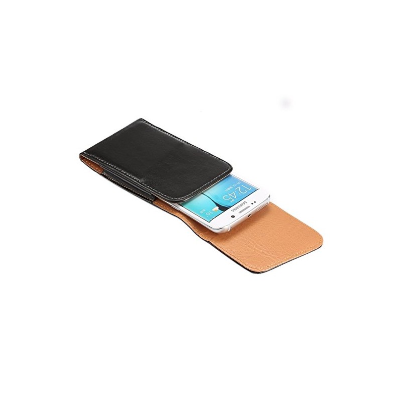 DFV mobile - Magnetic Leather Executive Case Belt Clip Rotary