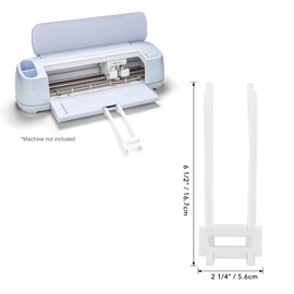 Briartw Extension Tray for Cricut Maker 3 and Maker,6.57x2.2 Inch Tray Extender Holder,Cutting Mat Support,Easy to Assemble and Disassemble