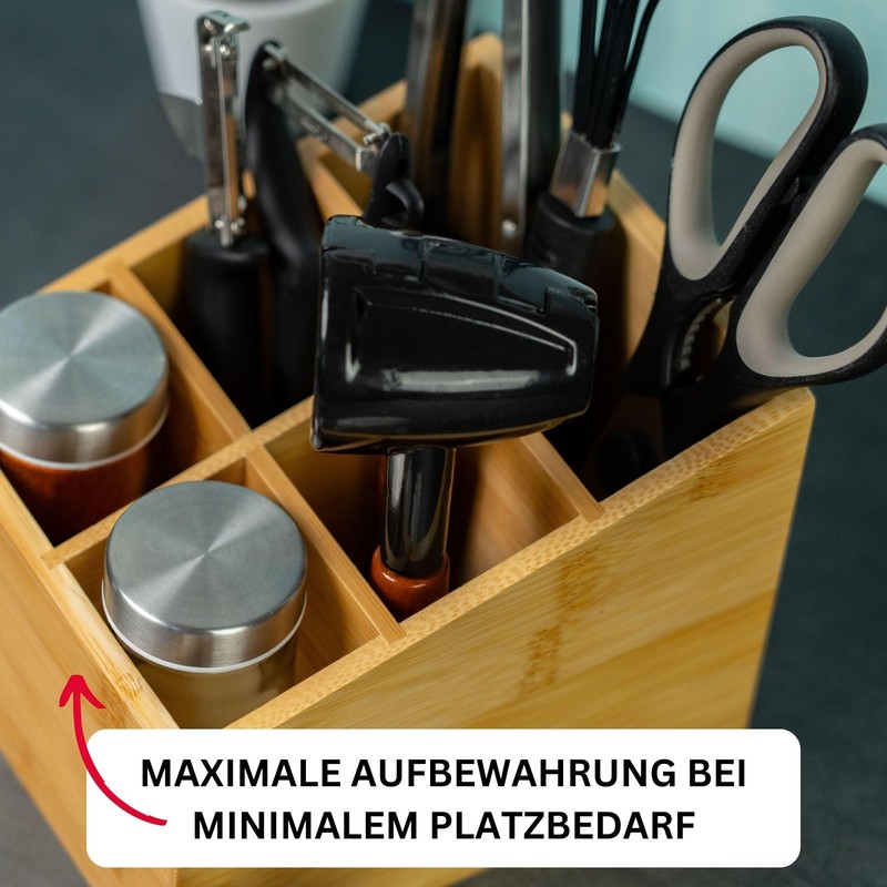 Westmark 4 Compartment Kitchen Organiser with Carry Handle