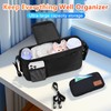 Guiseapue Universal Stroller Organizer with Cup Holder: Baby Travel Essential,